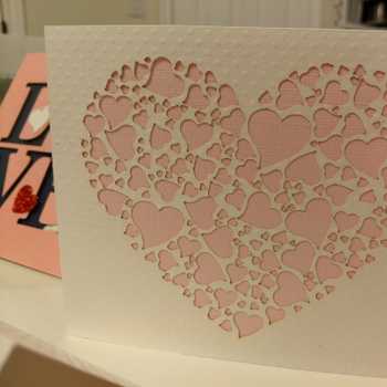 Adventures in card making (on cardstock)