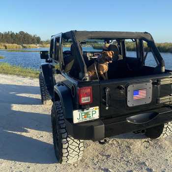 Jeep Wrangler Spare Tire Delete Plate