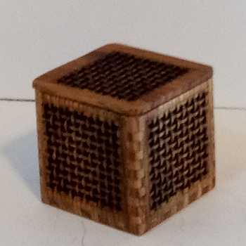 Zebrawood cube lamp is possible