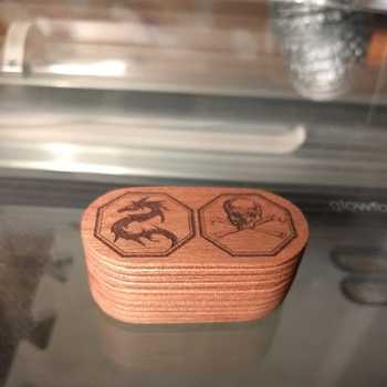 Sapele Plywood Dice Box