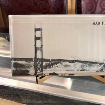 Glass Tile Photo Engrave