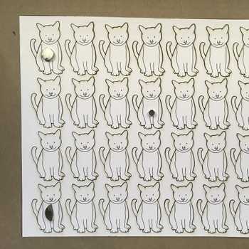 Print and Cut: Thirty-two Cats