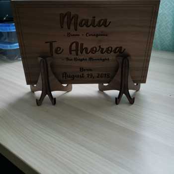 Custom Newborn Plaque