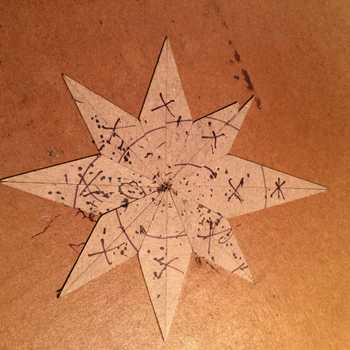 Proofgrade veneer compass rose inlay: from design to finished piece