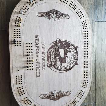 Submariner Cribbage Board