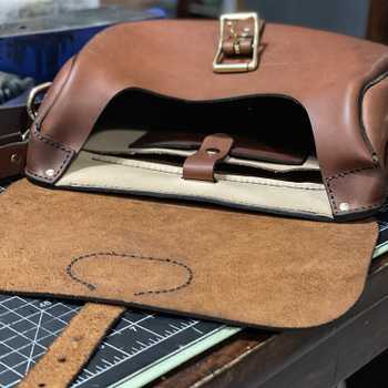 Leather Cartridge Bag